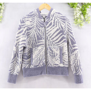 Tommy Bahama Women's Sea Swell Zip Front Chenille Hoodie Sz Xs